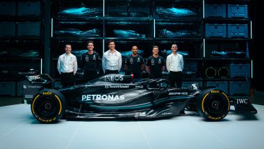 F1 2023: la presentazione della Mercedes W14