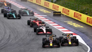 F1 2023, Sprint GP Austria: la partenza