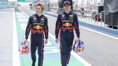 F1 2025: Max Verstappen e Liam Lawson | Foto: Red Bull Content Pool