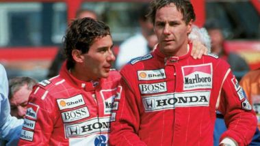 F1: Ayrton Senna e Gerhard Berger ai tempi della McLaren