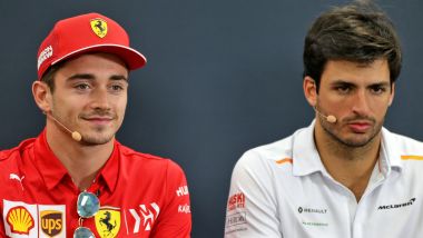 F1, Charles Leclerc e Carlos Sainz saranno compagni di squadra in Ferrari dal 2021