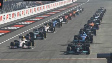 F1 Esports Series Pro Championship 2021: la partenza di gara 5 a Monza