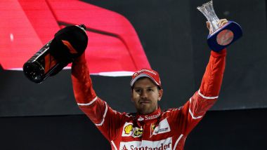 F1, GP Abu Dhabi 2017: Sebastian Vettel (Ferrari)