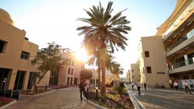 F1 GP Abu Dhabi 2019, Yas Marina: il paddock al tramonto