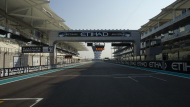 F1 GP Abu Dhabi 2019, Yas Marina: il rettilineo di partenza