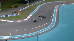 F1 GP Abu Dhabi, PL2: Bottas 1°, scintille con Grosjean