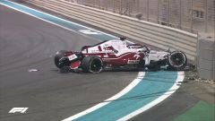 GP Abu Dhabi: il video dell'incidente di Raikkonen nelle libere