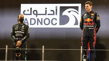 F1, GP Abu Dhabi 2021: Lewis Hamilton e Max Verstappen