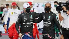 La differenza tra Bottas e Perez costata il titolo a Hamilton