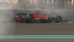 F1 GP Abu Dhabi 2023, LIVE PL2: Leclerc 1°, incidente per Sainz