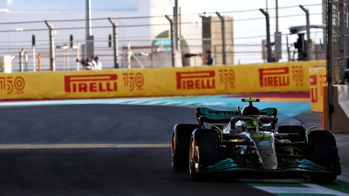 F1 GP Arabia Saudita 2022, Jeddah: Lewis Hamilton (Mercedes AMG F1)