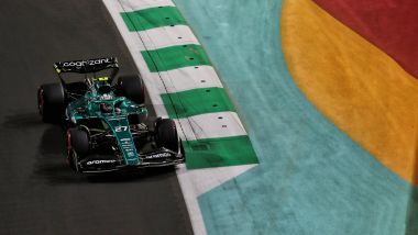 F1 GP Arabia Saudita 2022, Jeddah: Nico Hulkenberg quest'anno ha sostituito Sebastian Vettel in Aston Martin, fermo per Covid