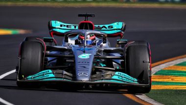 F1 GP Australia 2022, Melbourne: George Russell (Mercedes AMG F1)