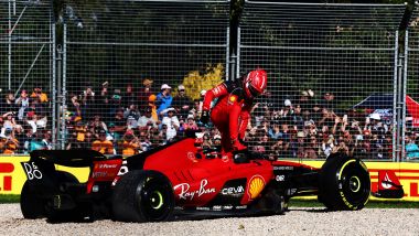 F1 GP Australia 2023, Melbourne: Charles Leclerc (Ferrari) si ritira | Photo: XPB Images