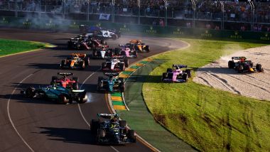 F1 GP Australia 2023, Melbourne: il caos alla terza partenza