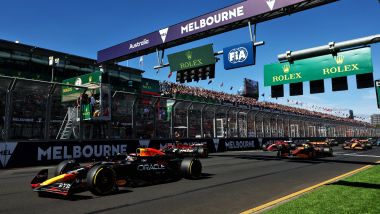 F1 GP Australia 2024 Melbourne, la partenza. Credits XPB Images