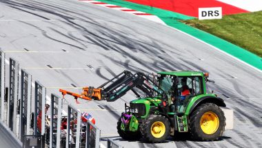 F1, GP Austria 2020: il velocissimo trattore