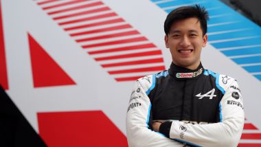 F1 GP Austria 2021, Spielberg: Guanyu Zhou (Alpine)