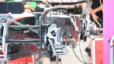 F1 GP Austria 2023, Red Bull Ring: i freni della Haas VF-23 | Foto: Brembo