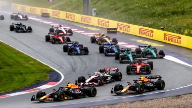 F1 GP Austria 2023, Red Bull Ring: la partenza della Sprint Race | Foto: Brembo