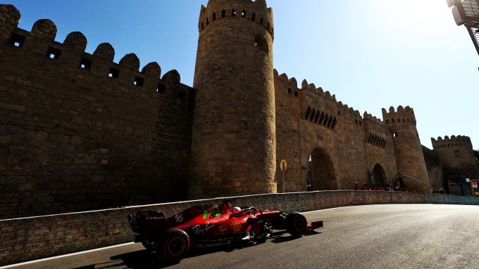 F1 GP Azerbaijan 2021, Baku: Charles Leclerc (Scuderia Ferrari)