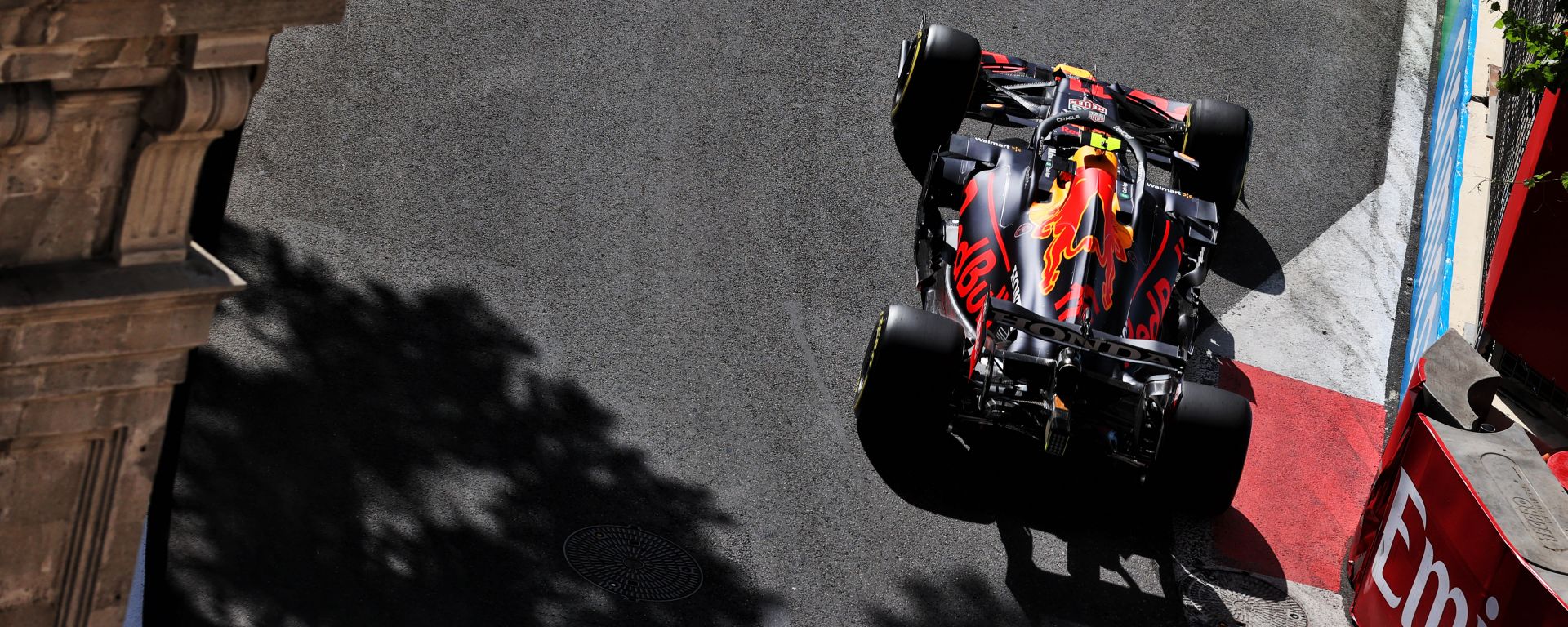 F1 GP Azerbaijan 2021, PL2: Perez al top, muro Leclerc - MotorBox
