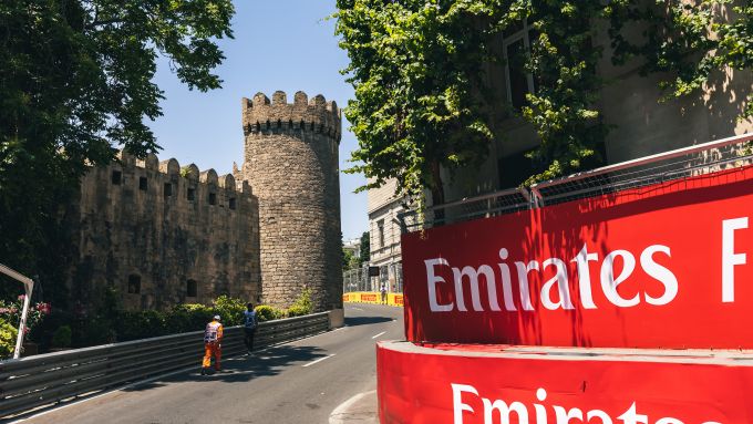 F1 GP Azerbaijan 2022, Baku: Atmosfera del circuito