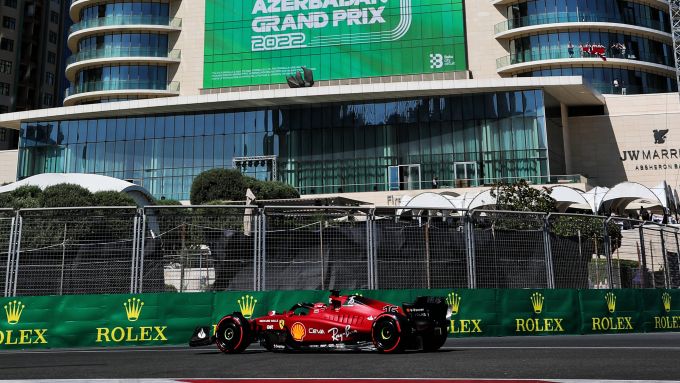 F1 GP Azerbaijan 2022, Baku: Charles Leclerc (Scuderia Ferrari) 