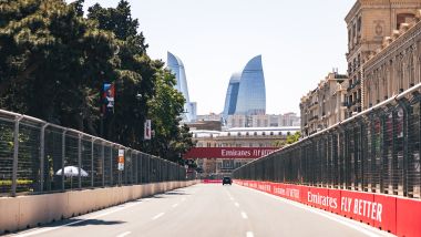 F1 GP Azerbaijan 2023, Baku: Atmosfera del circuito 