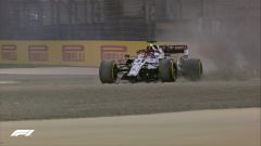 Incidente per Raikkonen nelle libere del GP Bahrain - VIDEO