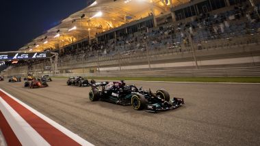 F1 GP Bahrain 2021, Sakhir: Lewis Hamilton (Mercedes AMG F1) 