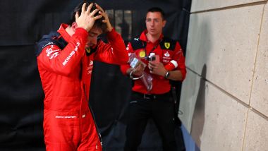 F1 GP Bahrain 2023, Sakhir: Charles Leclerc (Scuderia Ferrari) dopo il ritiro