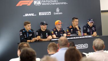 F1 GP Belgio 2019, Spa: I piloti nella conferenza stampa del giovedì
