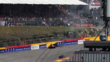 F1 GP Belgio 2019, Spa: l'incidente al via di Max Verstappen