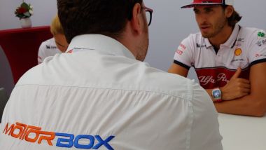 F1 GP Belgio 2019, Spa: MotorBox intervista Antonio Giovinazzi