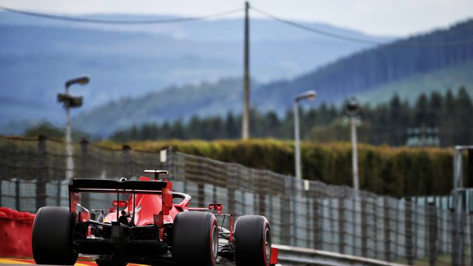 F1 GP Belgio 2020, Spa: Charles Leclerc (Scuderia Ferrari) 