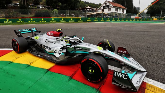 F1 GP Belgio 2022, Spa: Lewis Hamilton (Mercedes AMG F1)