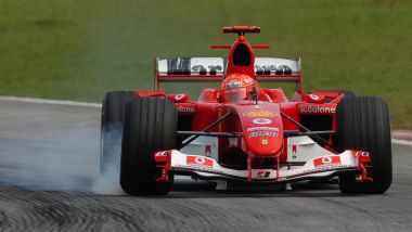 F1 GP Brasile 2004, Interlagos: Michael Schumacher (Scuderia Ferrari) 