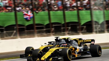 F1 GP Brasile 2018, Interlagos: Carlos Sainz e Nico Hulkenberg (Renault)