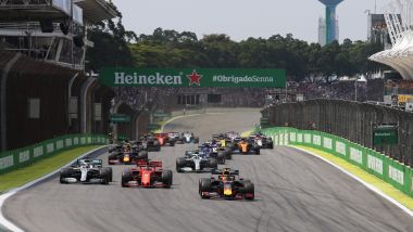 F1 GP Brasile 2019, Interlagos: la partenza della gara