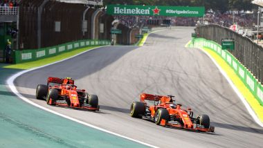 F1, GP Brasile 2019: Sebastian Vettel e Charles Leclerc (Ferrari)