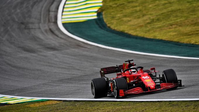 F1 GP Brasile 2021, Interlagos: Charles Leclerc (Scuderia Ferrari)