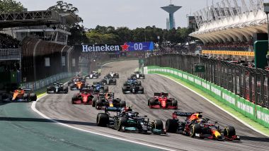 F1, GP Brasile 2021: la partenza della gara