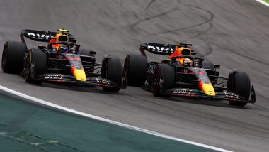 F1 GP Brasile 2022, Interlagos: Max Verstappen e Sergio Perez (Red Bull Racing)