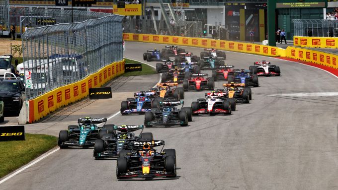 F1 GP Canada 2023, Montreal: la partenza della gara