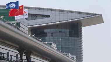 F1 GP Cina 2019, l'avveniristica struttura dei box del circuito di Shanghai