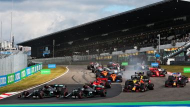 F1 GP Eifel 2020, Nurburgring: la partenza della gara
