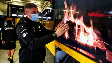 F1, GP Eisel 2020: forme alternative di riscaldamento alla Renault