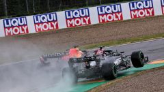 La "gufata" della McLaren a Verstappen e Hamilton