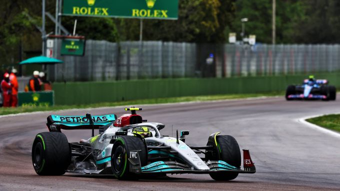 F1 GP Emilia-Romagna 2022, Imola: Lewis Hamilton (Mercedes AMG F1)